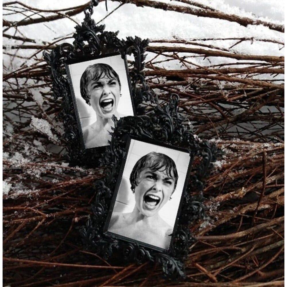 Psycho Earrings Marion Alfred Hitchcock Horror Film Classic Movies